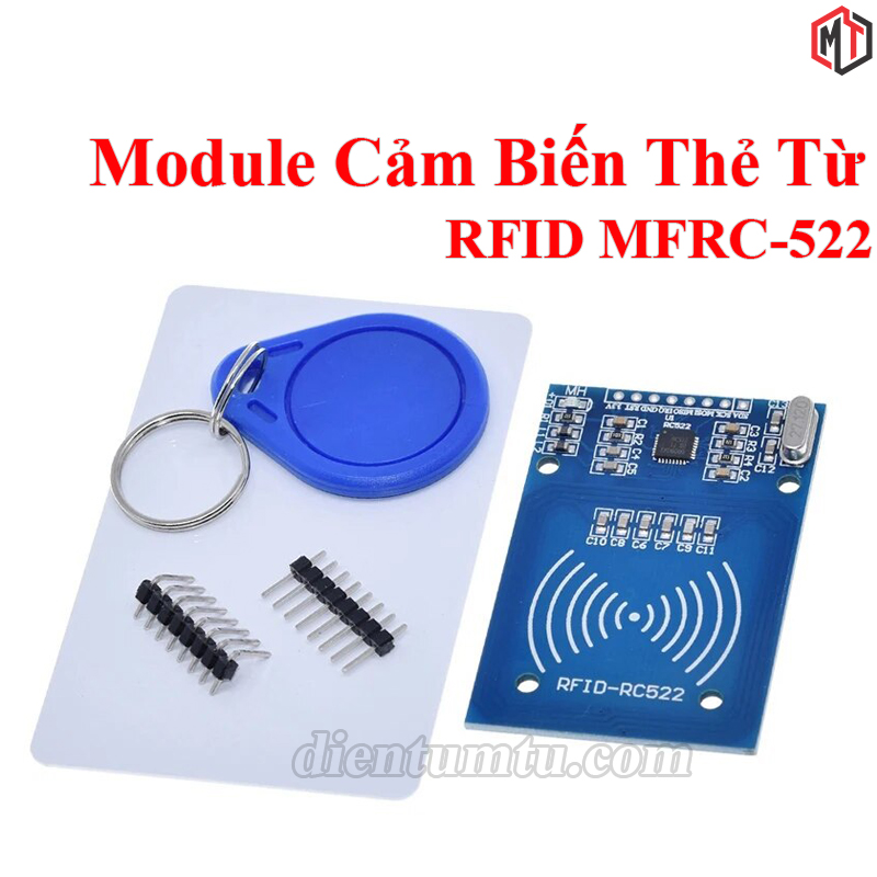 Module cảm biến thẻ từ rfid mfrc-522 rc522