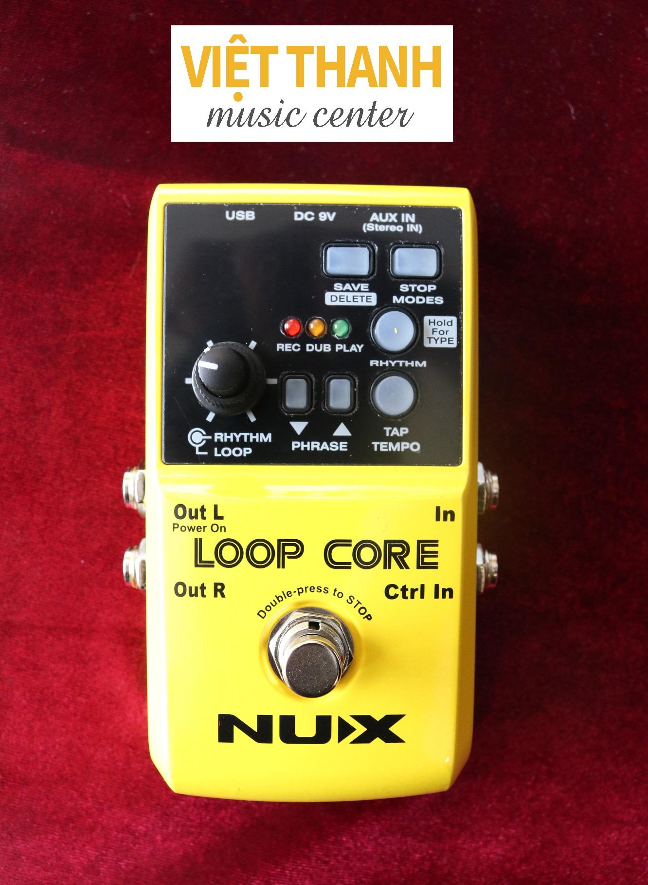 Phơ Guitar tạo vòng lặp Nux Loop Core Effect Pedal