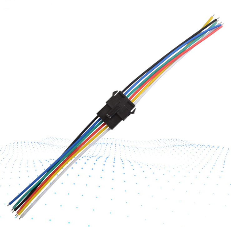 Dây Giắc kết nối SM (đực cái có dây) 6P