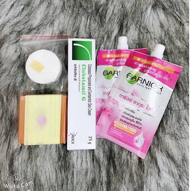 Set 5 món dưỡng trắng da Thái Lan