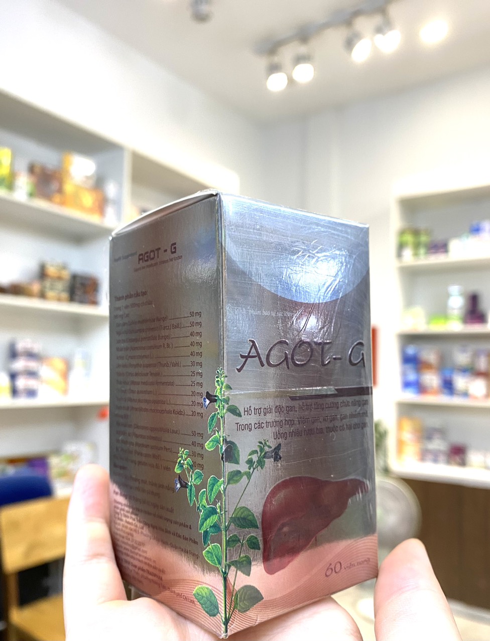 Agot G - Agot For Liver bổ gan, tăng cường chức năng Gan