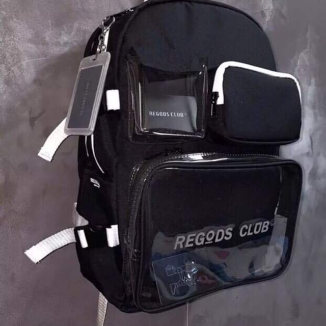 Balo Hộp Túi Trong Suốt Rego Thời Trang