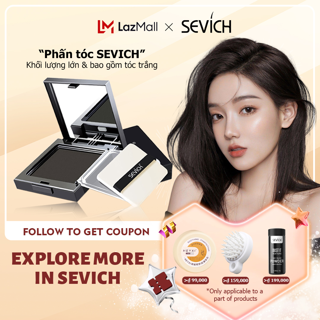 SEVICH Phấn che khuyết điểm phần chân tóc 5 Màu Hair Shadow
