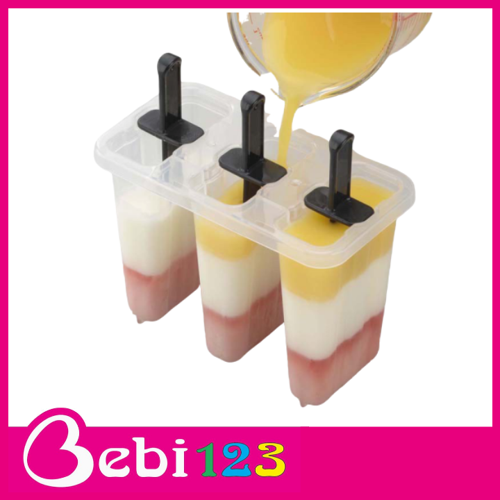 Set of 3 Japanese Inomata Ice Cream Molds