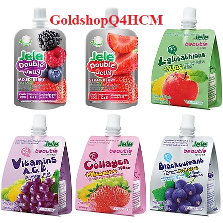 HCM- Nước thạch trái cây Jele Beautie 150ml Thái Lan HSD 7/2024