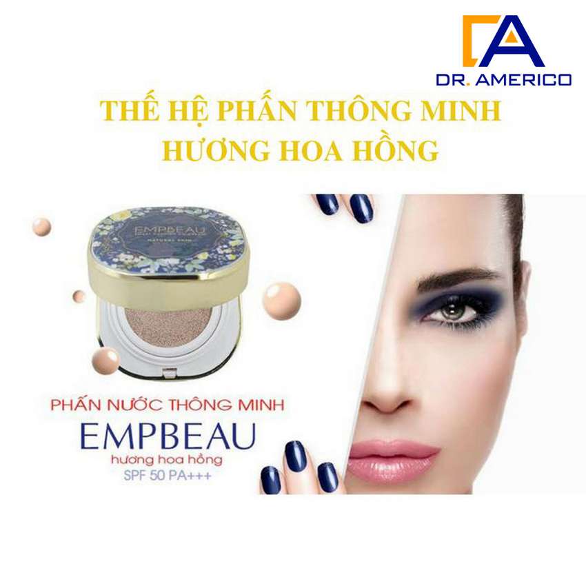 Phấn nước empbeau smart cushion cc cream spf 50 pa+++ -tặng kèm lõi phấn thay thế