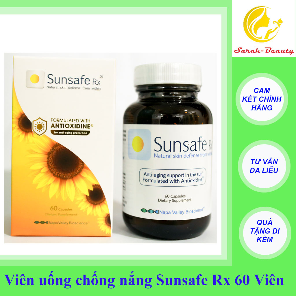 Viên uống chống nắng Sunsafe Rx 60 viên