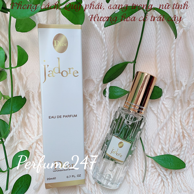 Nước hoa nữ mini chiết pháp thơm lâu - mùi j'dore 20ml