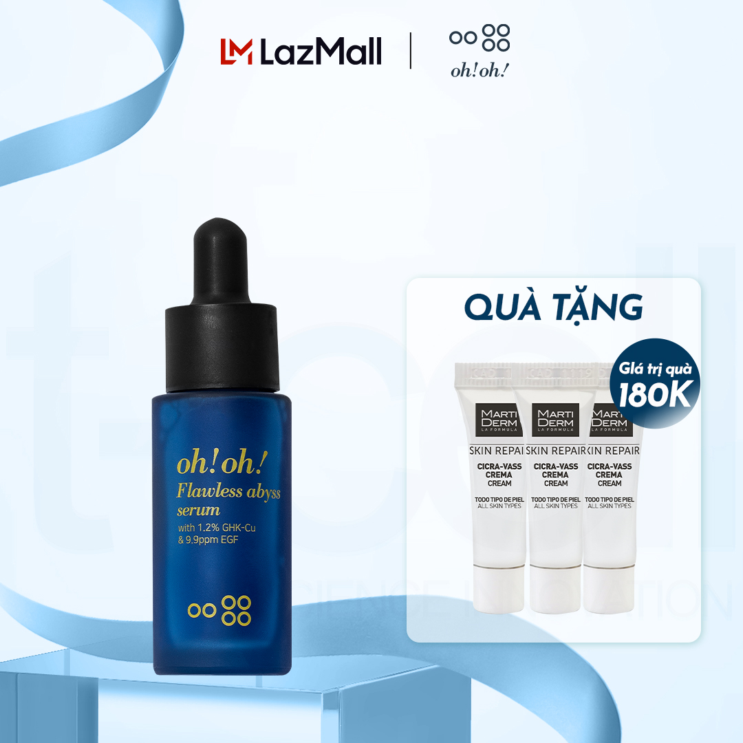Tinh Chất Giảm Sẹo Lõm oh!oh! Flawless Abyss Serum