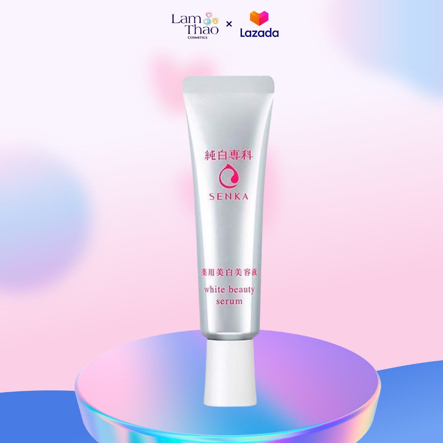 Tinh Chất Dưỡng Trắng Da Senka White Beauty Serum 35g