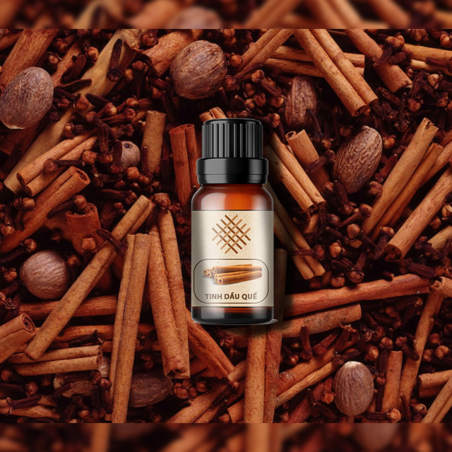 [10ml] Tinh dầu xông hương quế cao cấp MadebyViet chiết xuất 100% từ thiên nhiên, an toàn , không độc hại, giúp thơm phòng, xua đuổi côn trùng và diệt khuẩn. Hàng Việt Nam xuất khẩu Châu Âu, Mỹ