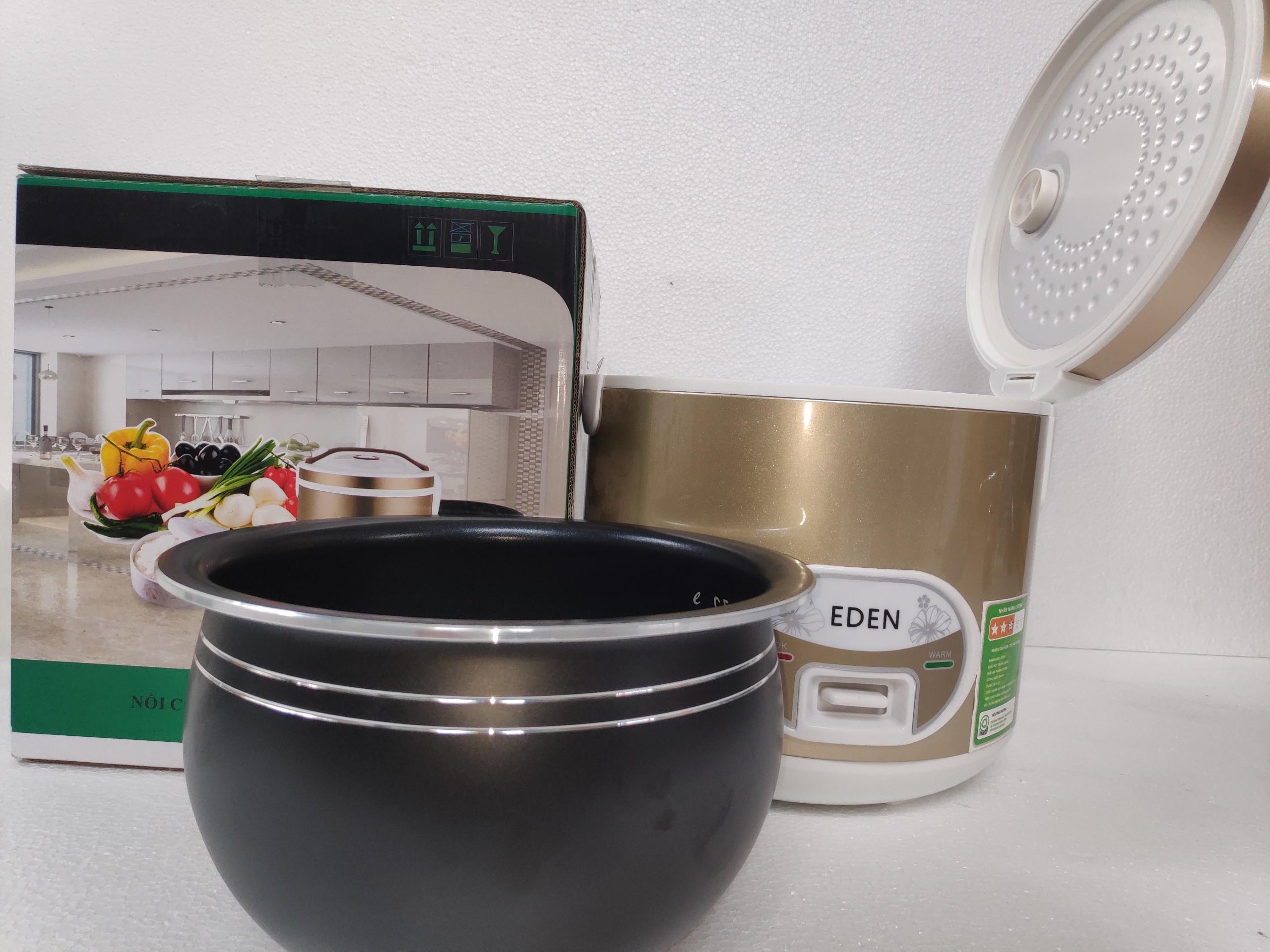 Nồi cơm điện nắp gài lòng niêu 2L- Eden