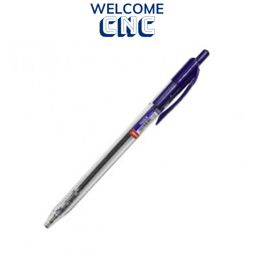 Bút bi ngòi 0,7mm mực xanh đen đỏ Cello Quick