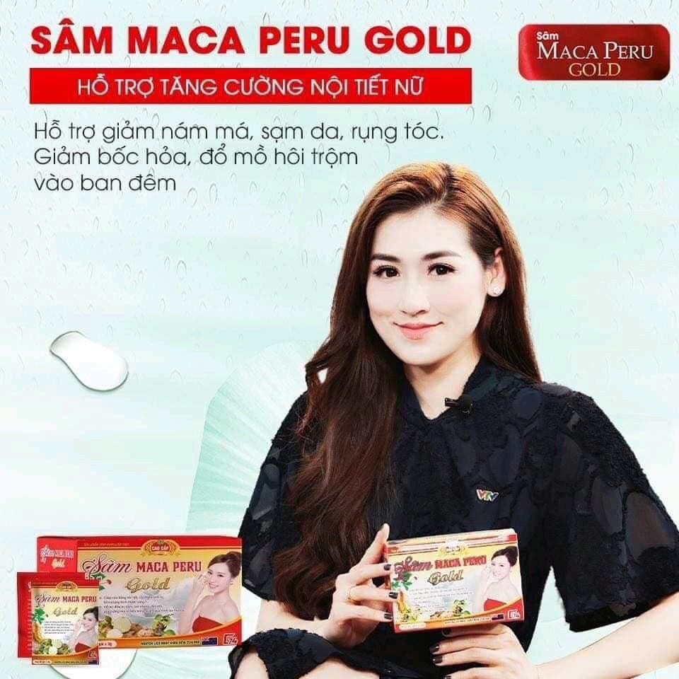combo 5 hộp SÂM MACA PERU GOLD - HỘP 20 GÓI
