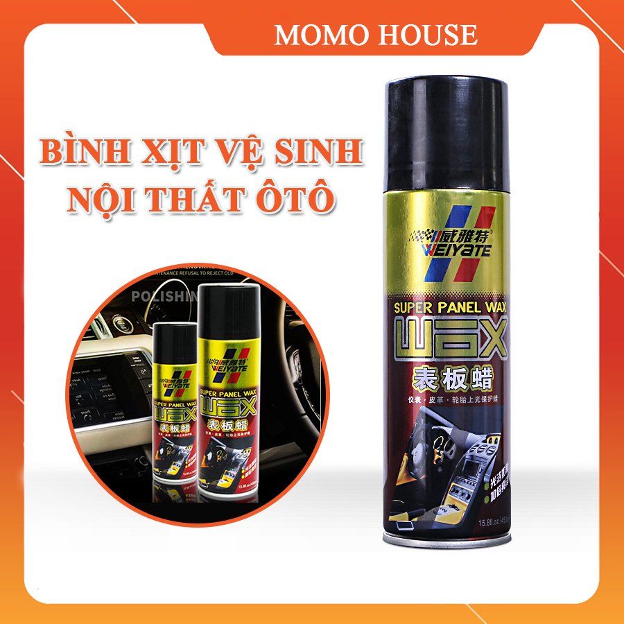 Chai Xịt Tẩy, Xịt Rửa Nano Khô Vệ Sinh Nội Thất, Bảo Dưỡng Phụ Tùng Ô Tô, Xe Máy, Đồ Da, Ghế Sofa, Túi Xách