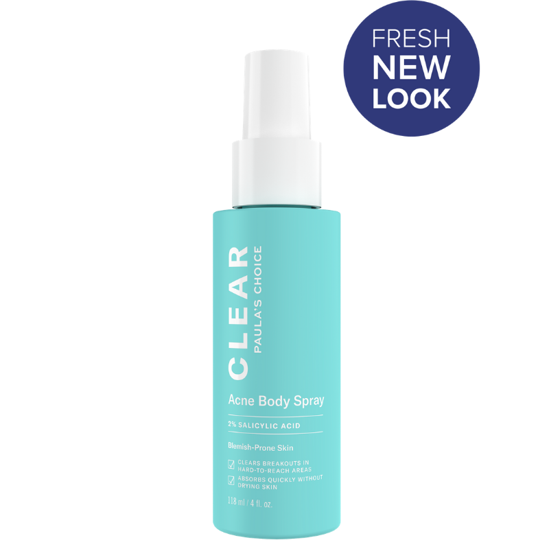 Paulas choice clear acne body spray -- xịt giảm mụn cơ thể 118ml