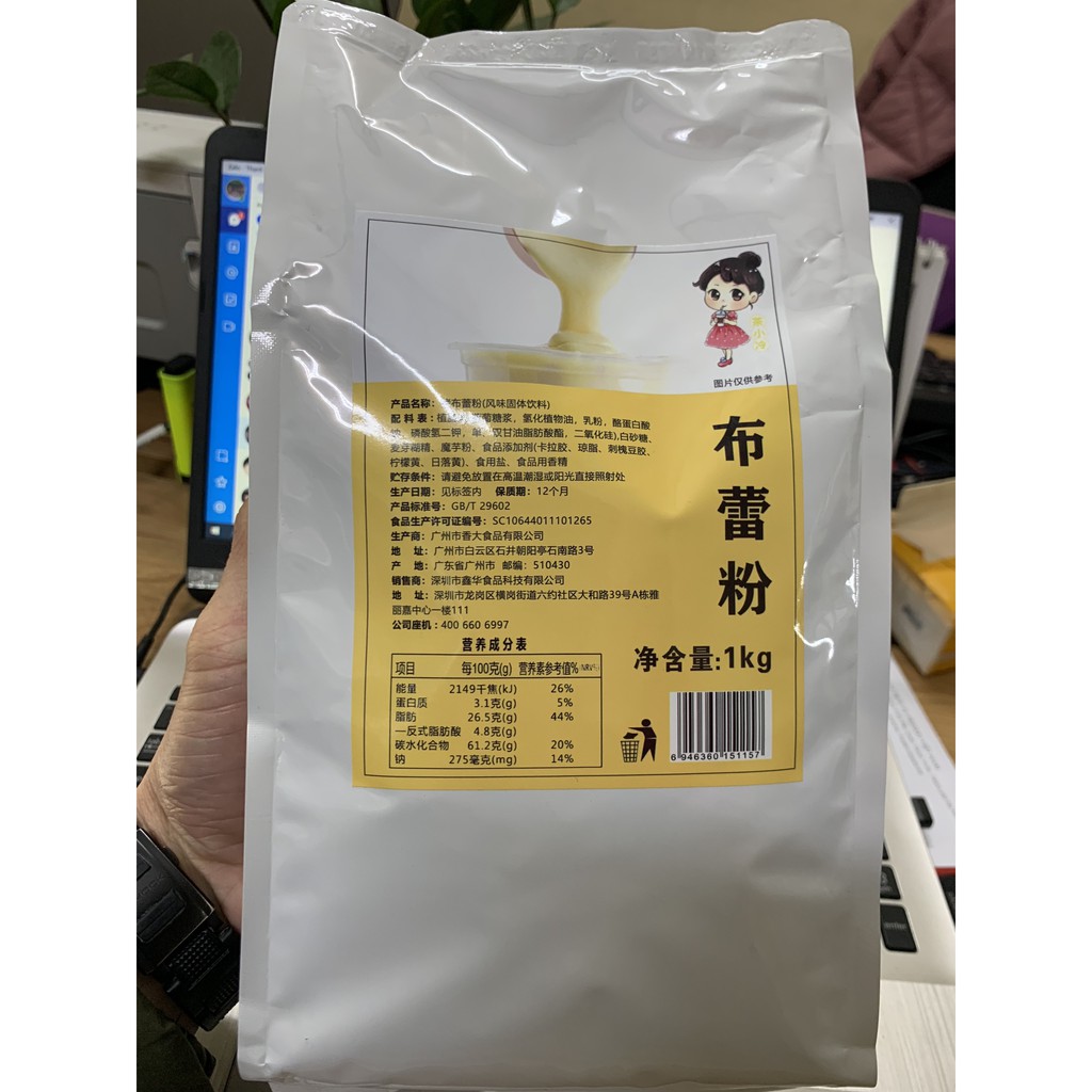 Bột Kem Trứng The Alley túi 1kg Chuẩn Vị