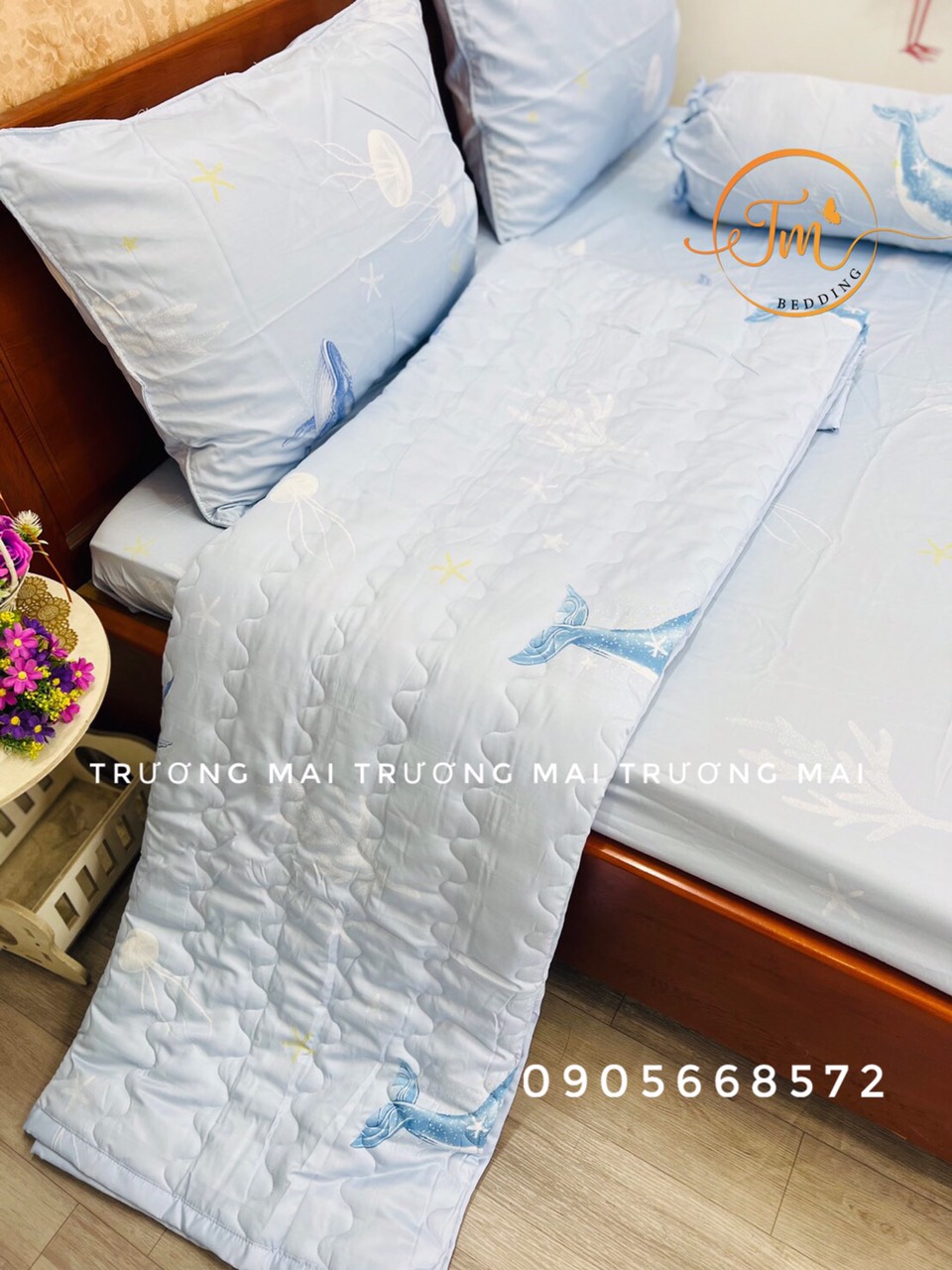 Drap Tencel lụa cao cấp 4 món