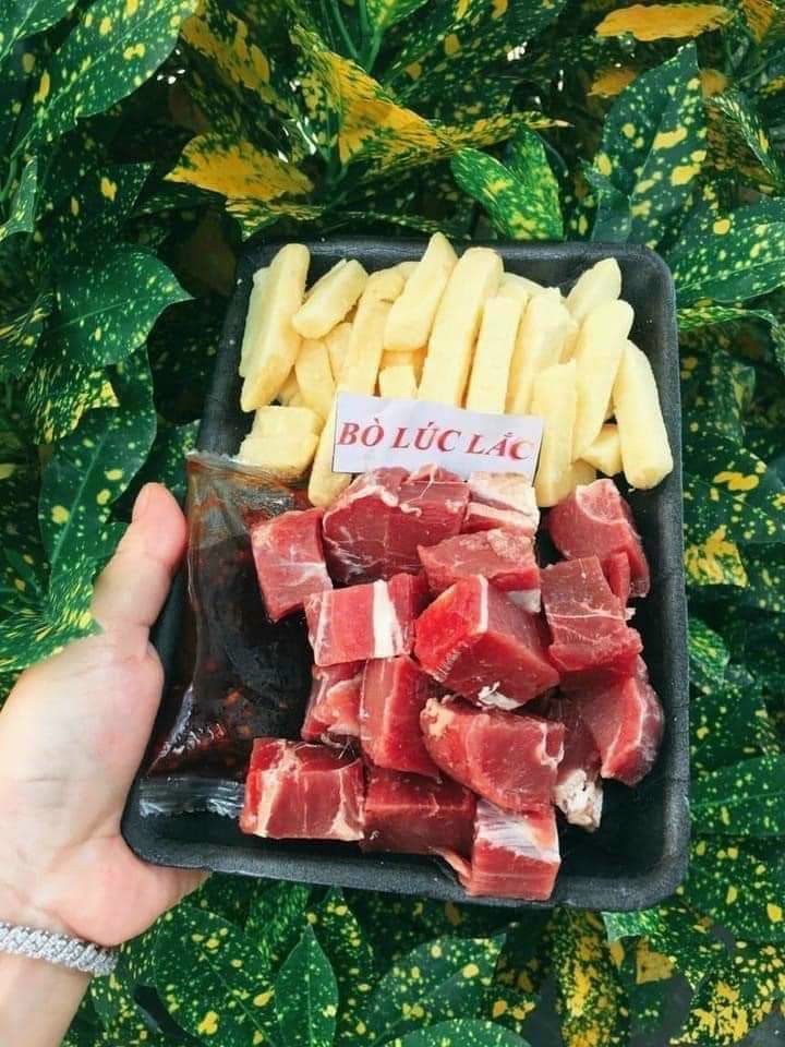 Set bò lúc lắc 400gr