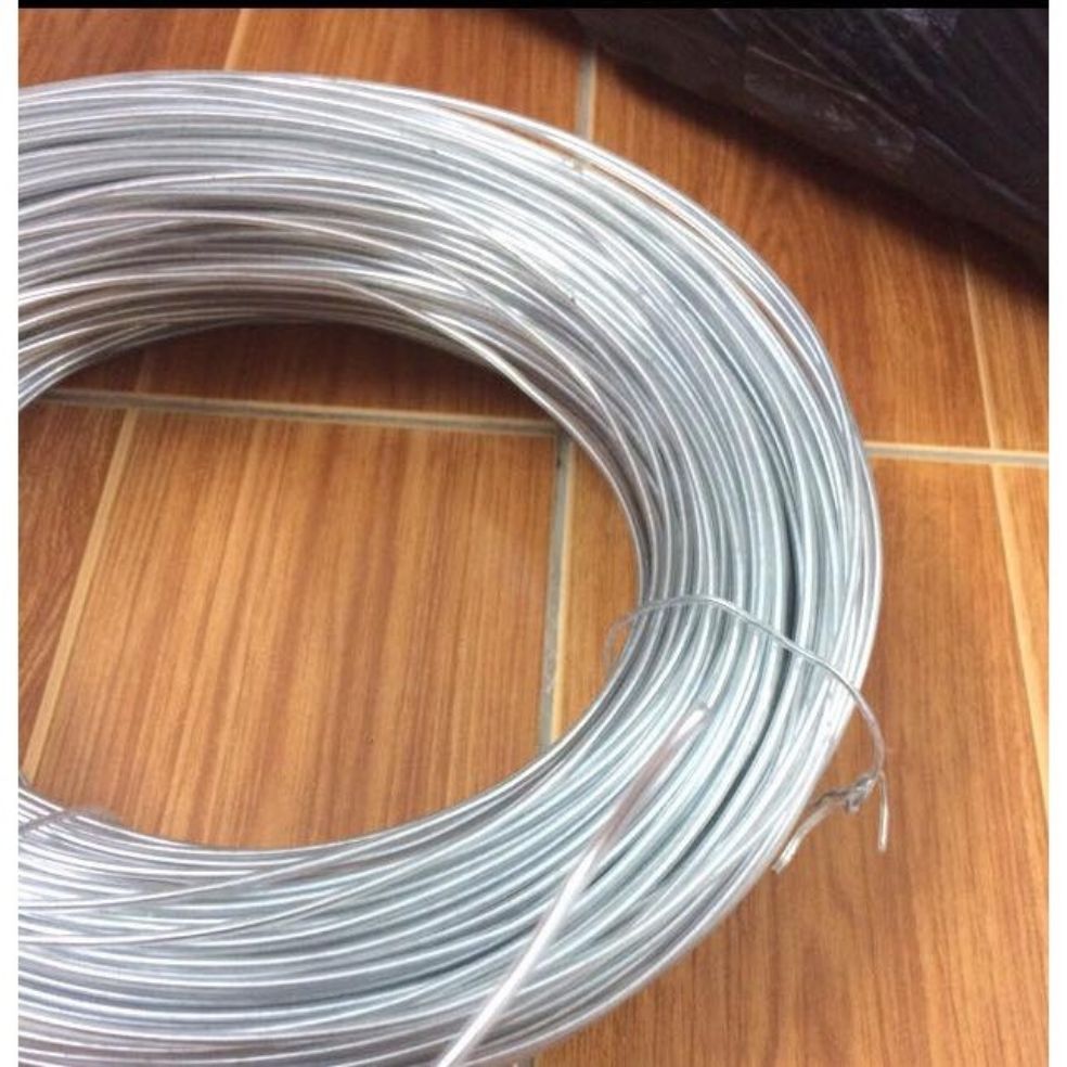 [HCM]5m Dây kẽm cáp tròn bọc nhựa 2ly