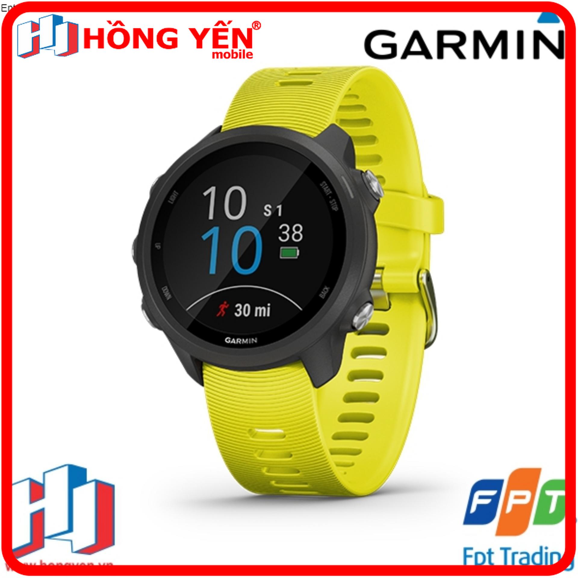 Đồng hồ thông minh garmin forerunner 245 - hàng chính hãng - bh 12t