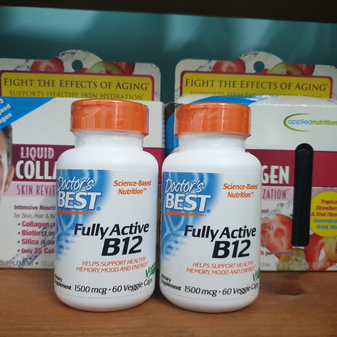 [DATE 01/2026] VEGAN - Viên Uống Bổ Sung Vitamin B12 doctor best 60 viên Thuần Chay