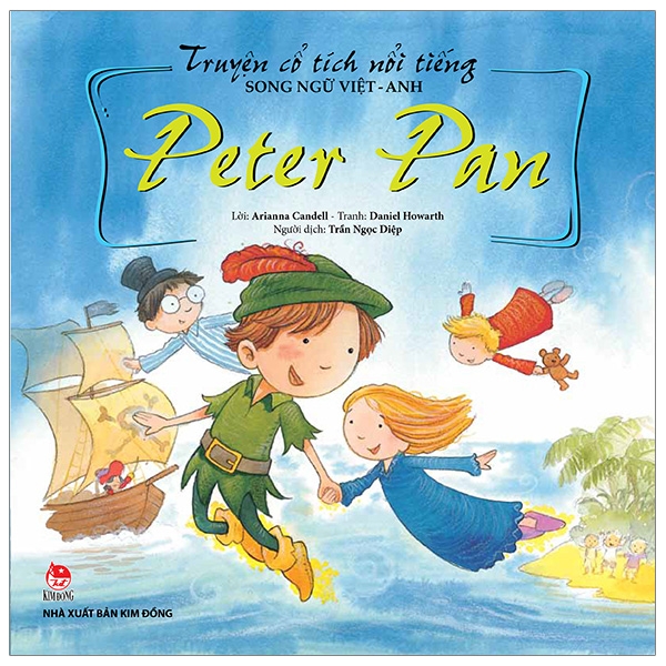 Fahasa - Truyện Cổ Tích Nổi Tiếng Song Ngữ Việt - Anh: Peter Pan (Tái Bản 2019)