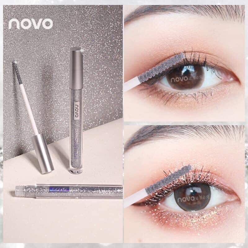 Chuốt Mi Mắt Mascara Kim Tuyến Lấp Lánh Tạo Độ Cong Quyến Rũ