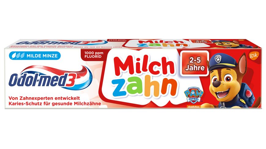 Kem đánh răng trẻ em Odol-med 3 Milchzahn 2-5 tuổi