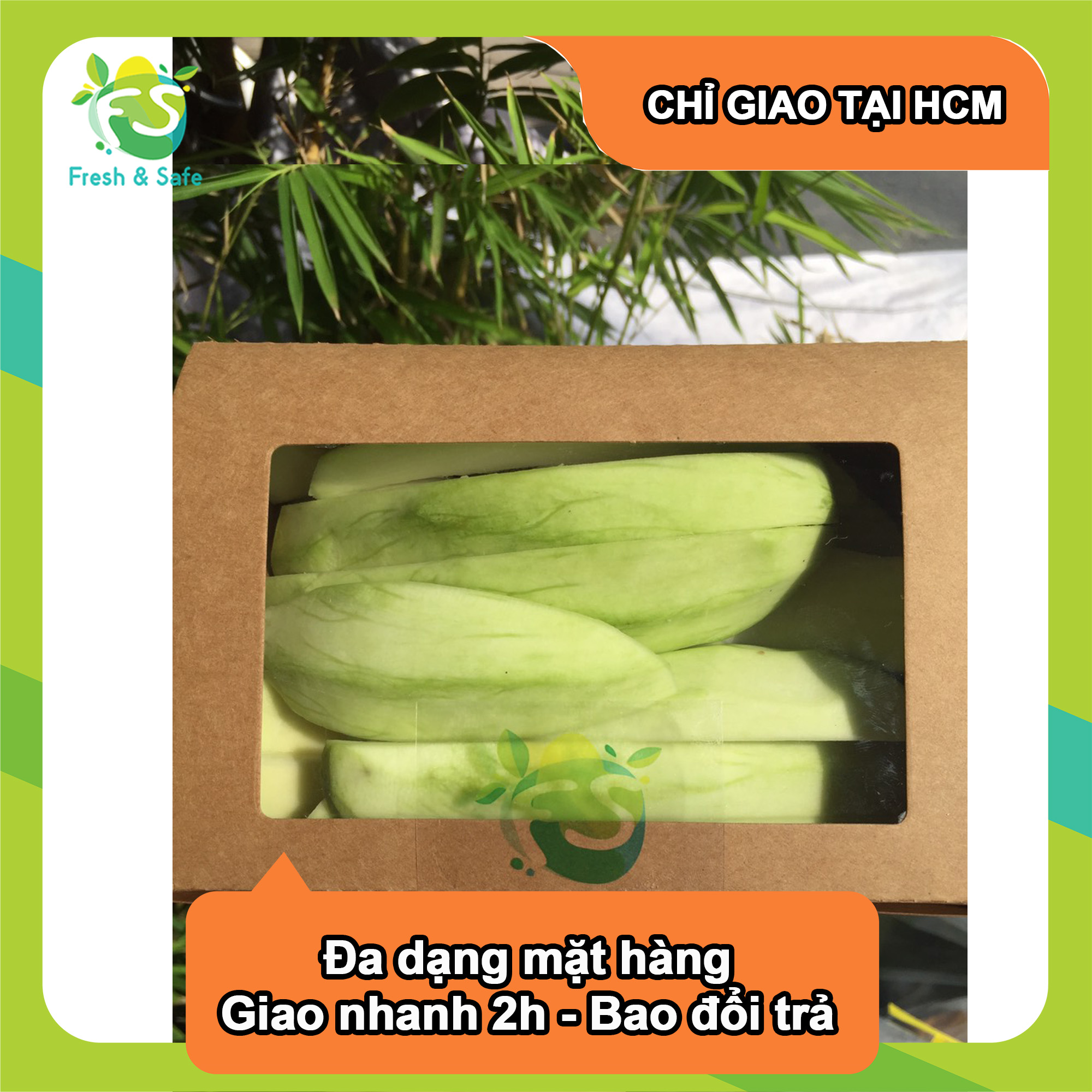 [Chỉ Giao HCM] Trái Cây Cắt - Hộp Xoài