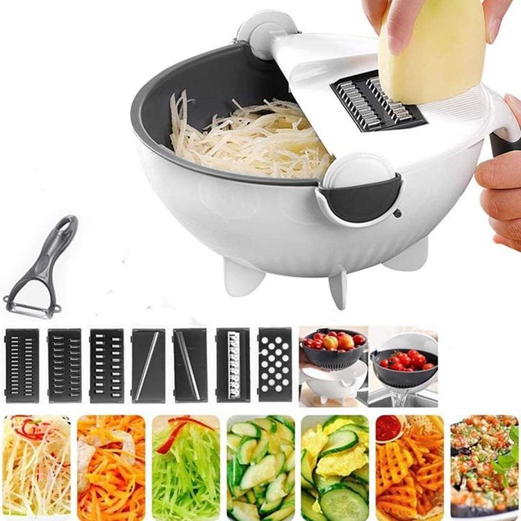 Bộ rổ nạo rau củ quả nhà bếp 7 chi tiết đa năng