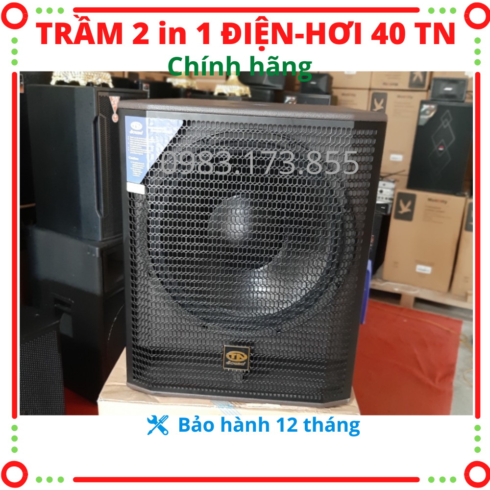 (FREE SHIP -LH SHOP)Loa Siêu Trầm - Sub Điện 4 tấc TN Sound model TN - 0615ii & TACT Model S-165C, 4 sò toshiba, nguồn xuyên, Hàng Chính Hãng.