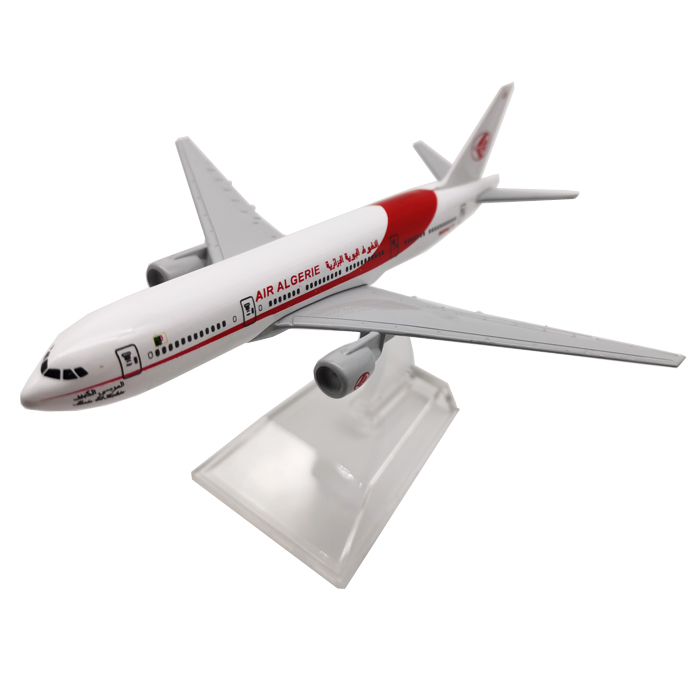 Mô hình máy bay ALGERIA AIR 16cm + đế trưng bày