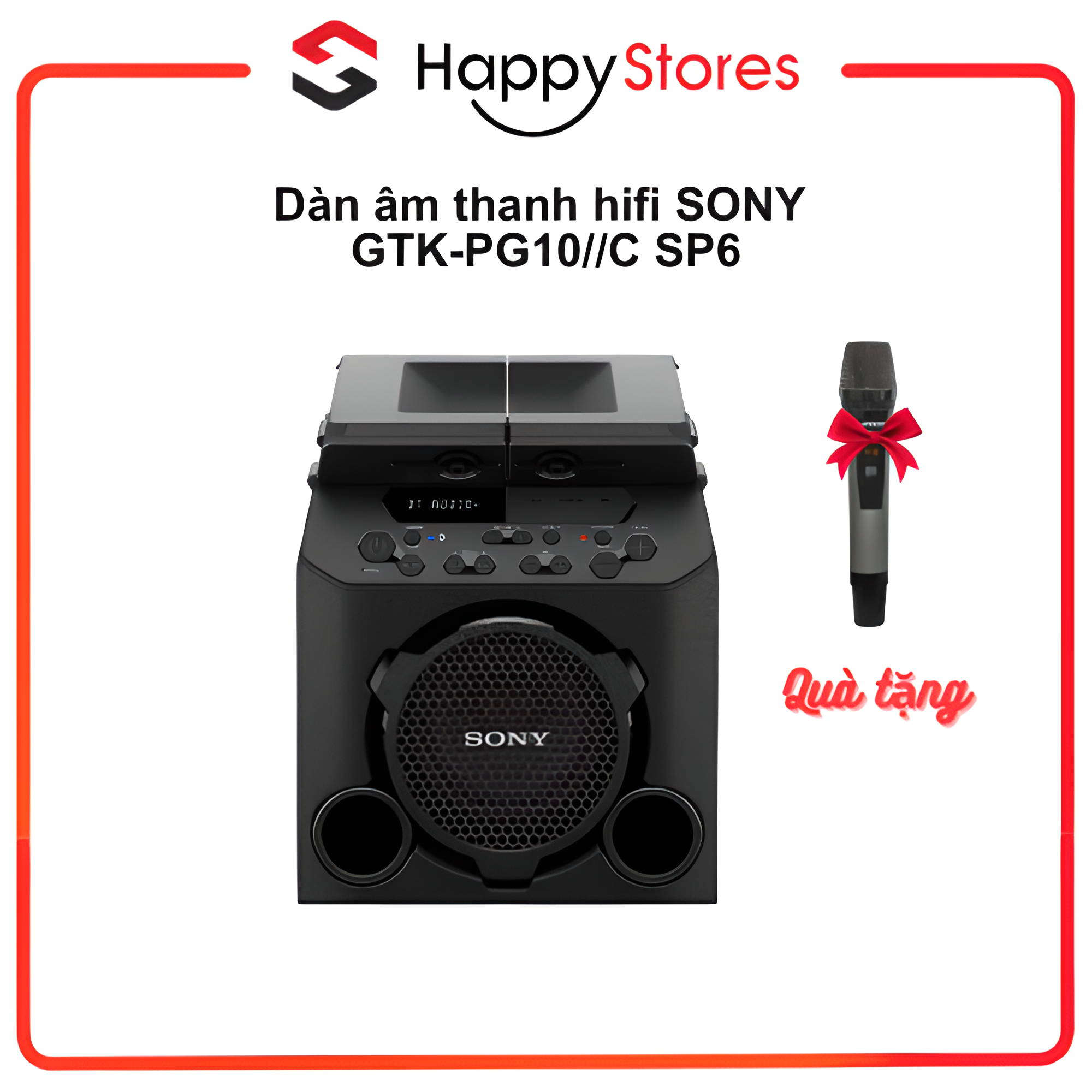 [Trả góp 0%] Dàn Âm Thanh Hifi Sony GTK PG10 Bảo Hành Chính Hãng 1 Năm