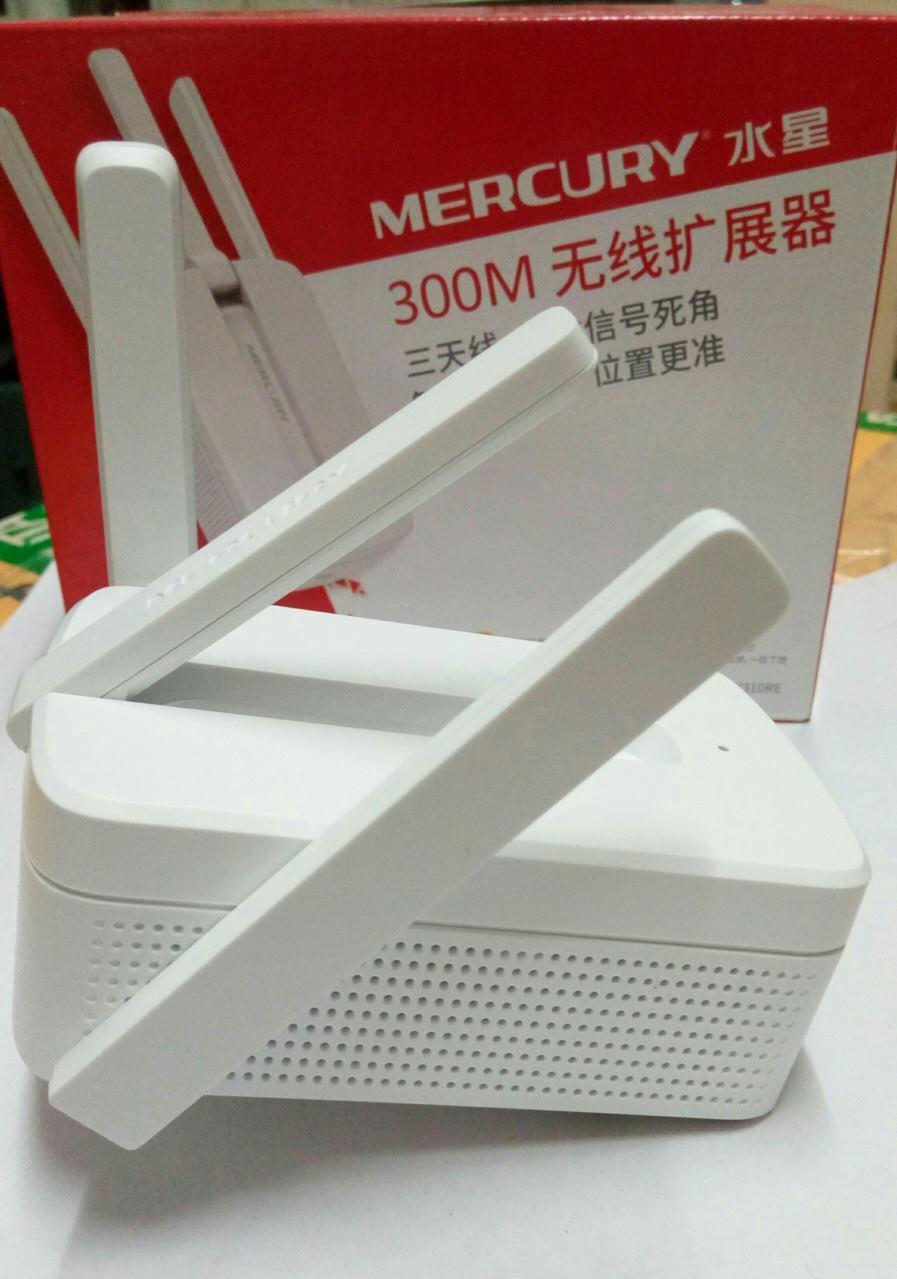 Bộ Kích Sóng Wifi 3 Râu Mercury 300M Cắm Trực Tiếp Vào Ổ ĐIện Phát Cực Mạnh - Giá Rẻ