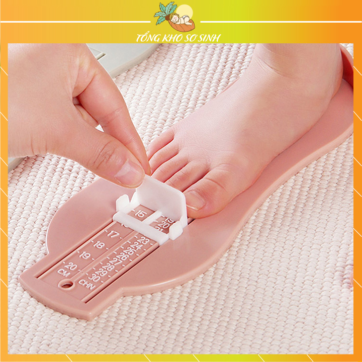 Thước đo chân giày thước đo chân cho bé 3 màu giày thước đo kích thước thước đo phù hợp với chân phát triển chiều dài