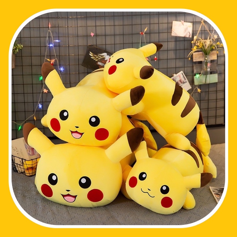 ️giá xưởng️thú bông pikachu -gấu bông pikachu-gối ôm pikachu-thú nhồi bông pikachu cao câp️