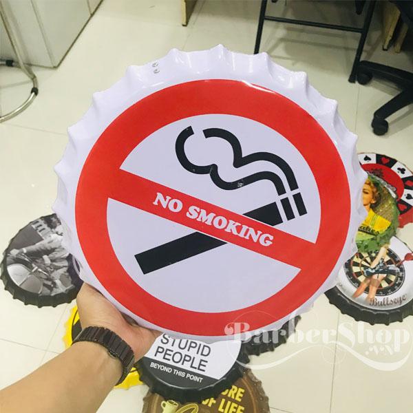 Nắp bia trang trí tiệm