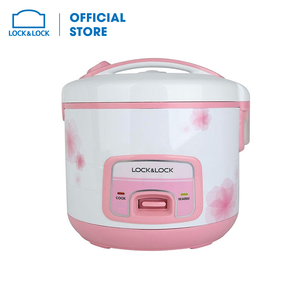 EJR446RED - Nồi cơm điện Lock&Lock - Công suất 700W - Dung tích 1.8L - Màu đỏ