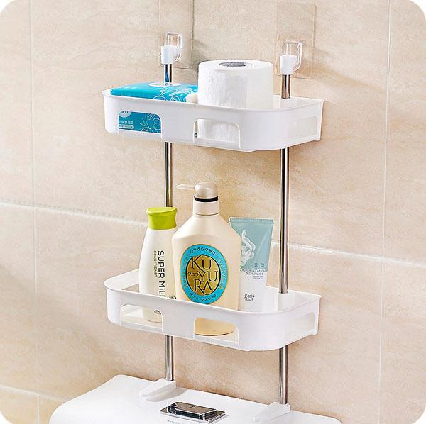 Kệ 2 tầng trên toilet