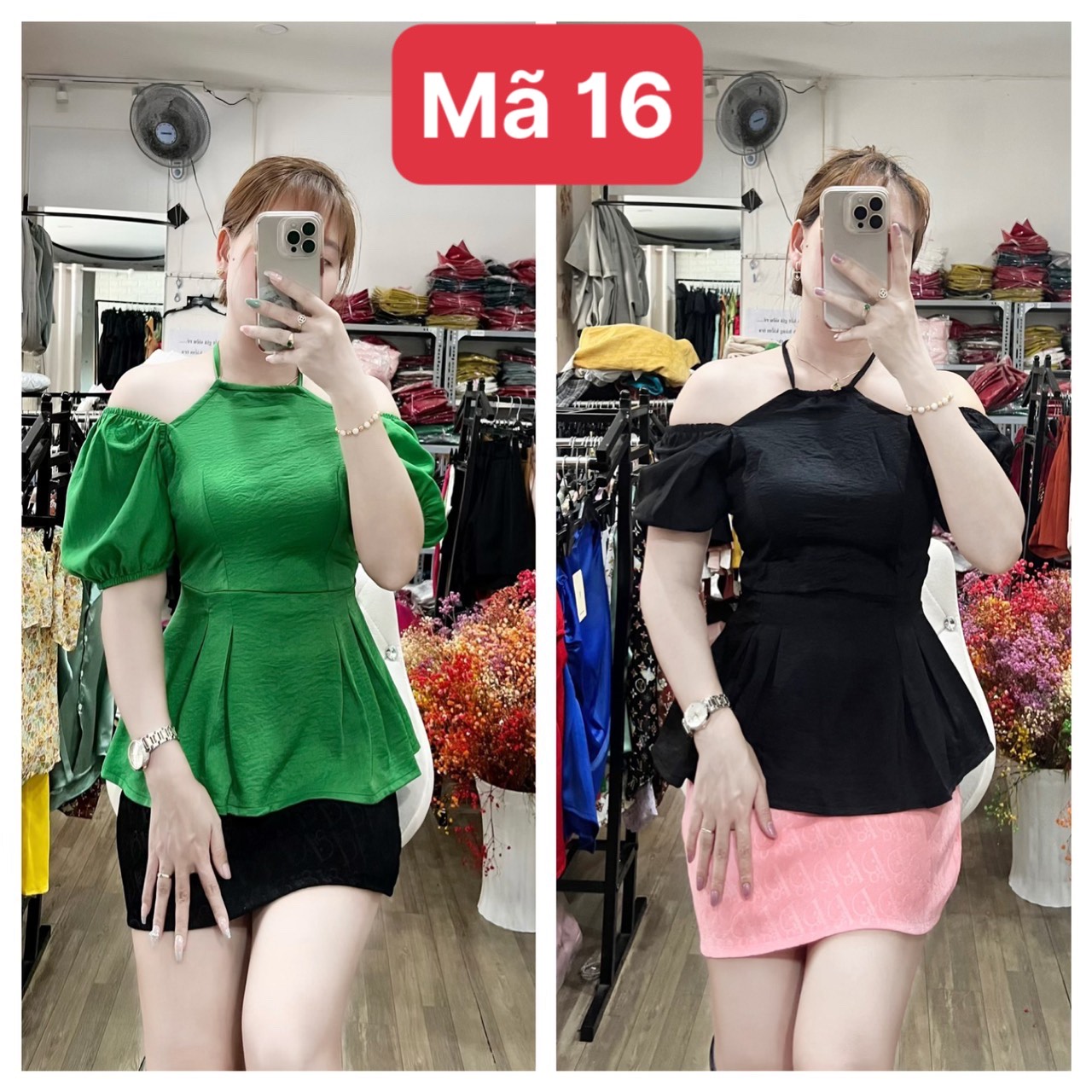 Hình thật - Áo lụa yếm tay ngắn rớt ⚡ FREESHIP ⚡ áo thiết kế nhiều màu nhiều size sang xịn mịn