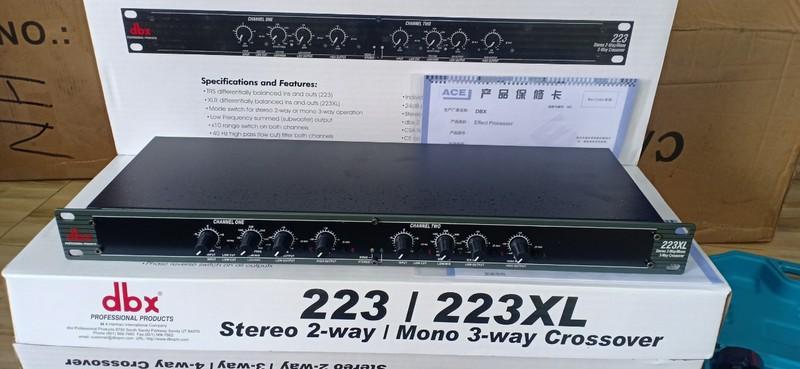 Bộ lọc phân tần crossover dbx 223xl