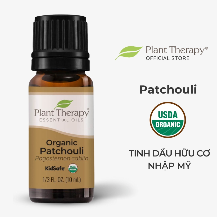 Tinh dầu hữu cơ Hoắc Hương Plant Therapy - Organic kidsafe essential oil
