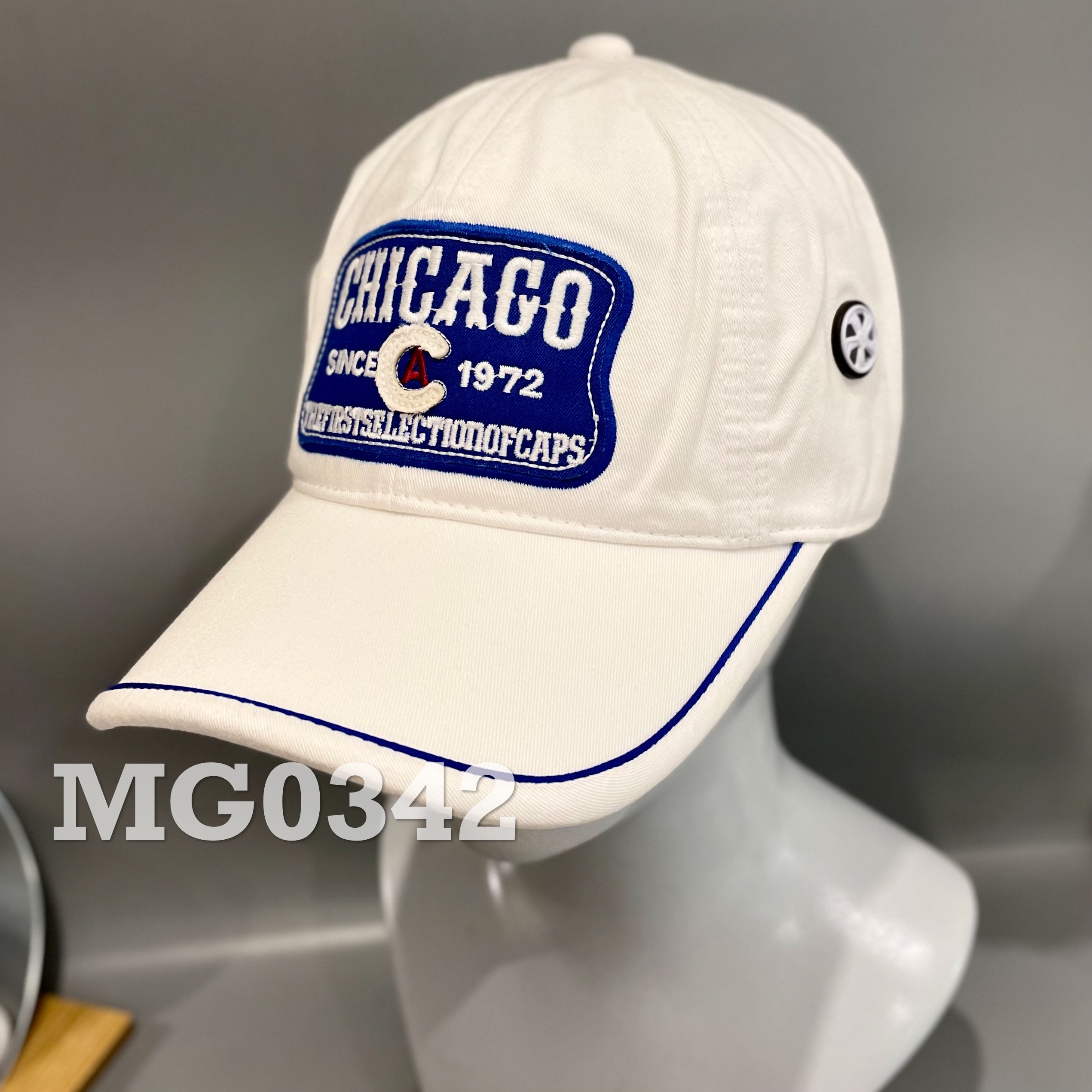 Mũ lưỡi trai Nón kết Thêu Logo Chicago 1972 Unisex Thiết Kế Thời Trang	Freesize	Monoshop