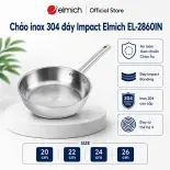 (SALE 8.8)Chảo inox 304 đáy Impact Elmich EL-2860IN size 20,22,24,26cm