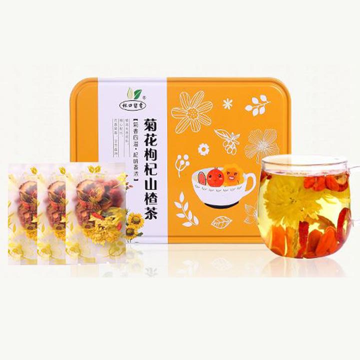 [HCM]Trà Bông Cúc Kỷ Tử Sơn Trà-Trà Dưỡng Nhan Sáng Mắt Giảm Mỡ-Trà Tiêu Hóa.New Vision  菊花枸杞山楂茶