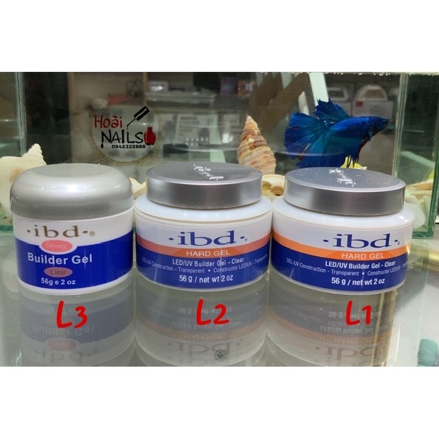 Gel đắp móng ibd Phụ kiện Nail