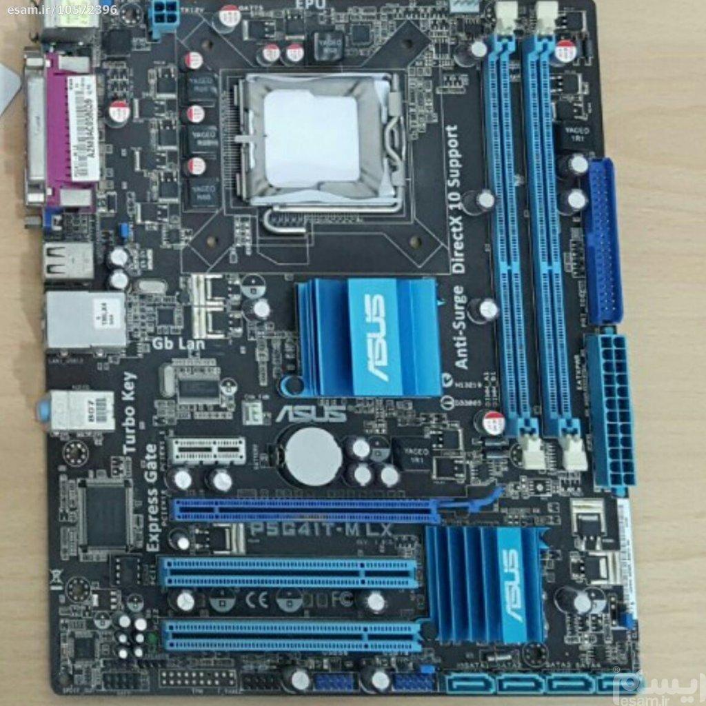 P5g41t-mlx main asus g41 socket 775 dùng ram 3 - hàng mới 90% có phe chặn bh 3 tháng