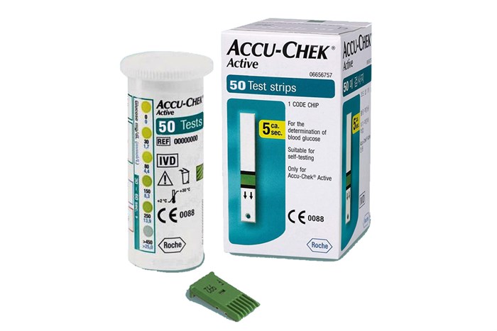 [HCM][ CHÍNH HÃNG ] Que Thử Đường Huyết Accu Chek Active Hộp 50 Que