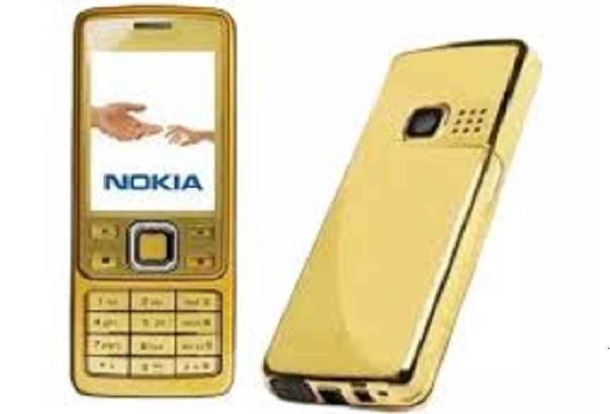 Điện thoại cổ Nokia 6300 màu vàng